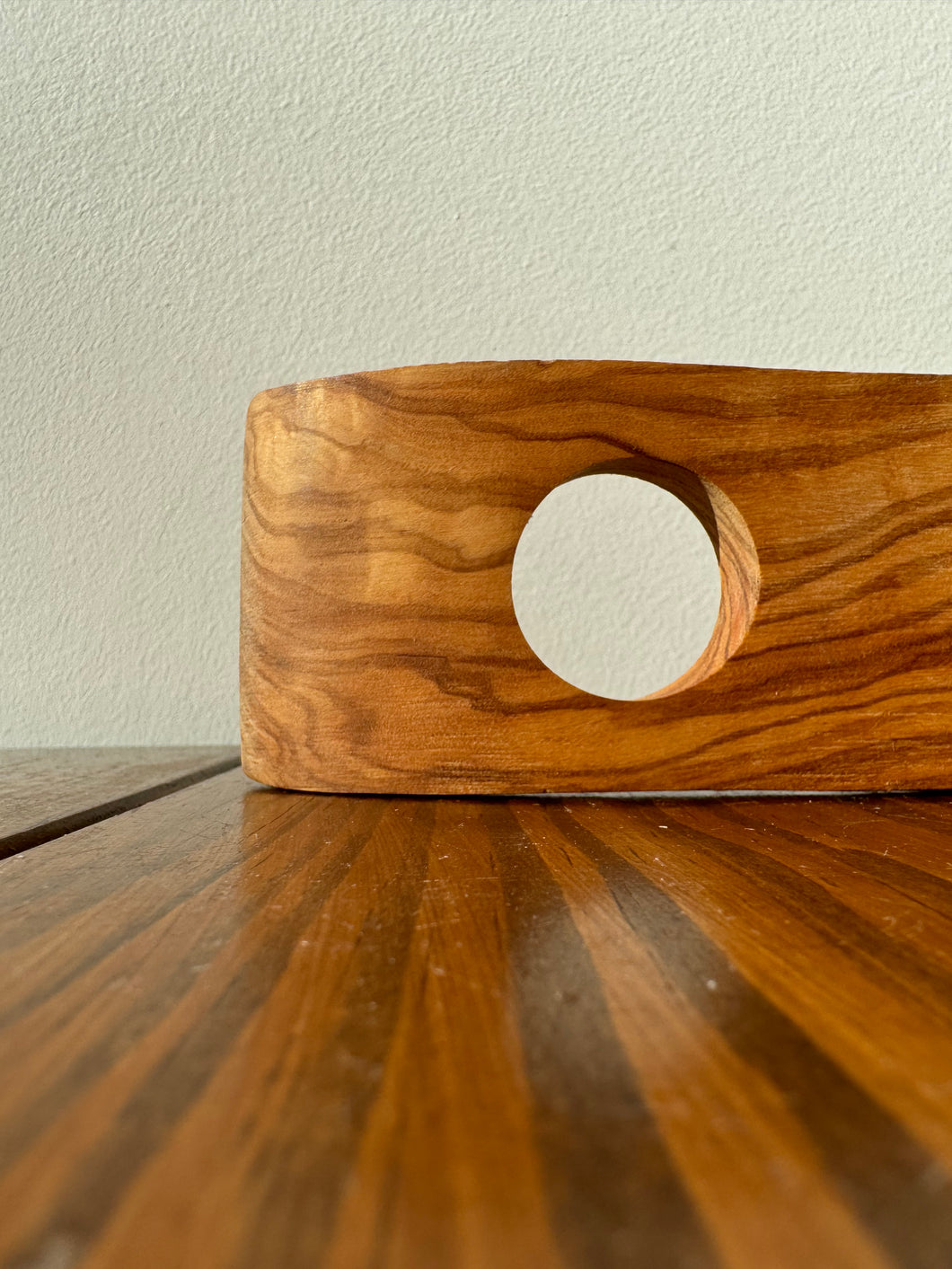 solid wood wine balancer