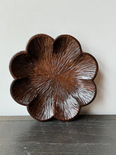 Load image into Gallery viewer, hand carved floral bowl
