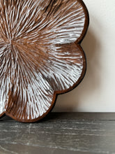 Load image into Gallery viewer, hand carved floral bowl
