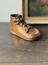 Load image into Gallery viewer, copper baby shoe

