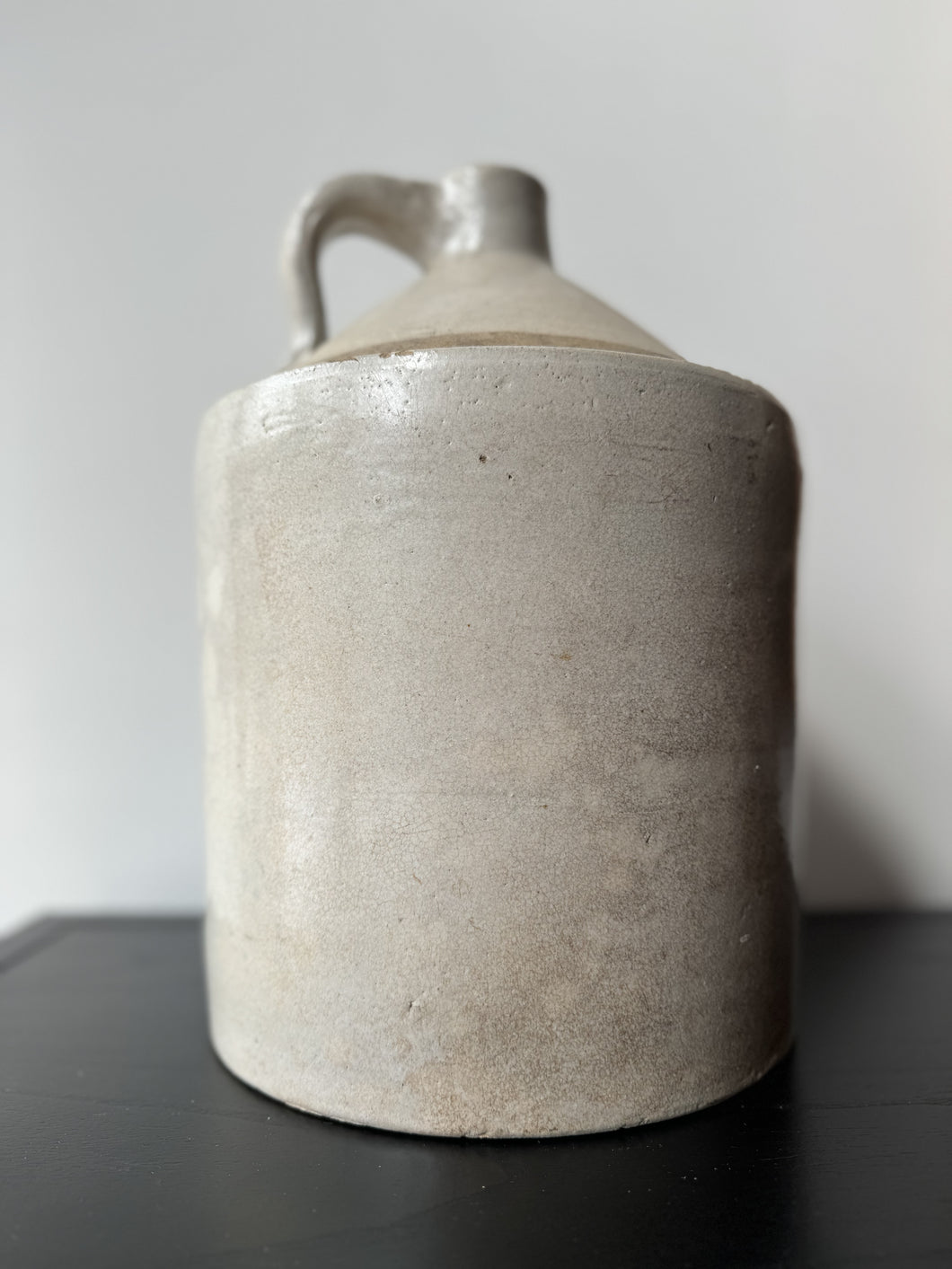 Antique French stoneware jug