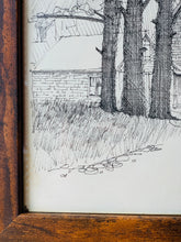 Load image into Gallery viewer, original line drawing, &quot;The Stone House&quot;
