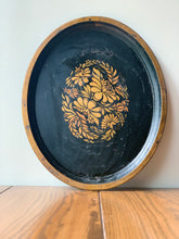 Load image into Gallery viewer, hand painted toleware, &quot;Automnal Branch&quot;
